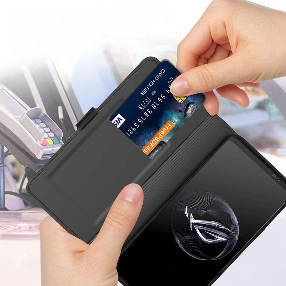 Slim Card Wallet Asus ROG Phone 7 svart