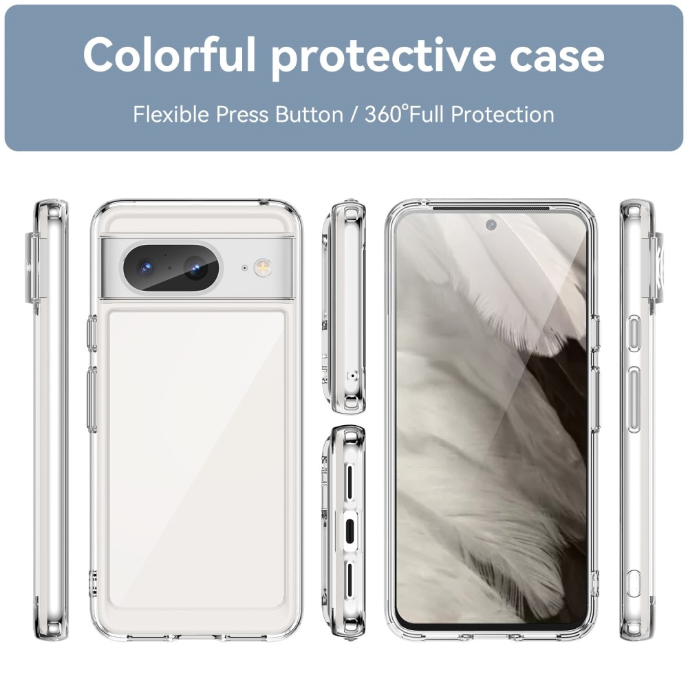 Crystal Hybrid Case Google Pixel 8 transparent