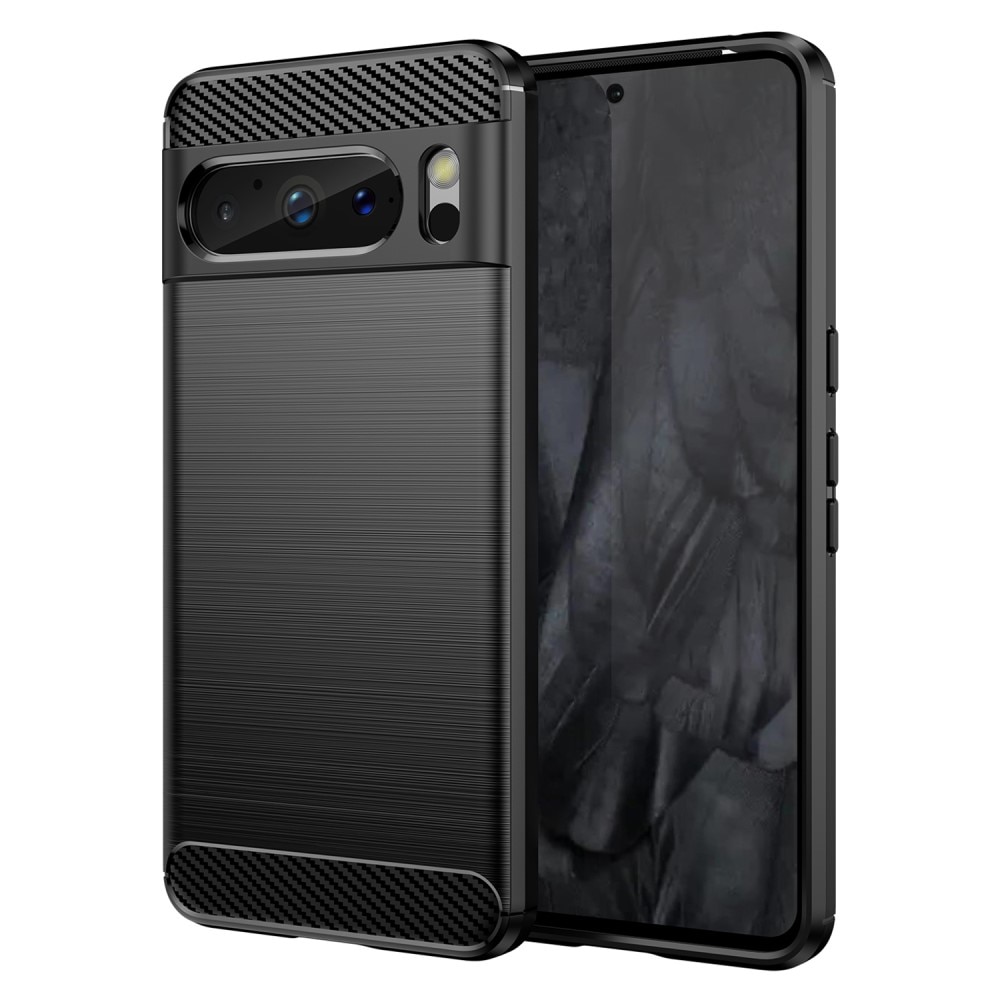 Google Pixel 8 Pro Skal TPU Brushed Black