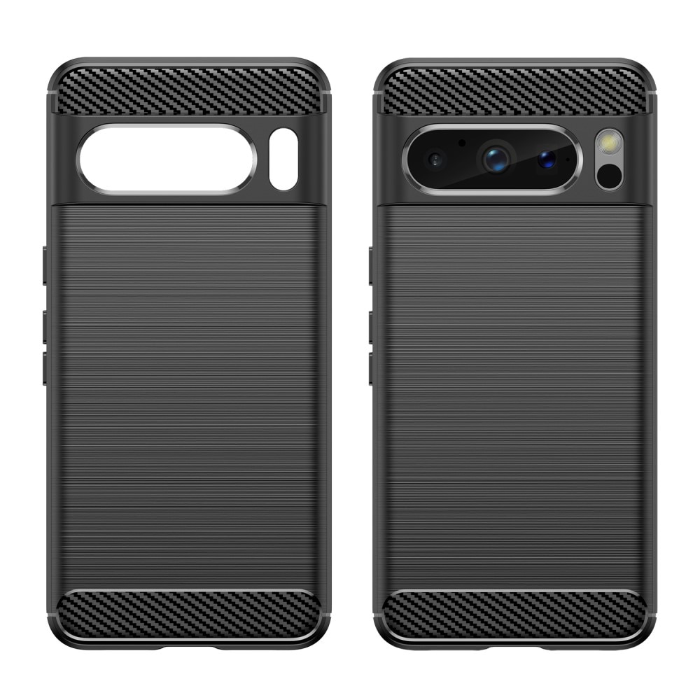 Google Pixel 8 Pro Skal TPU Brushed Black