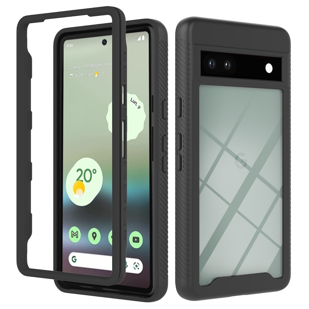 Full Cover Skal Google Pixel 7a Svart