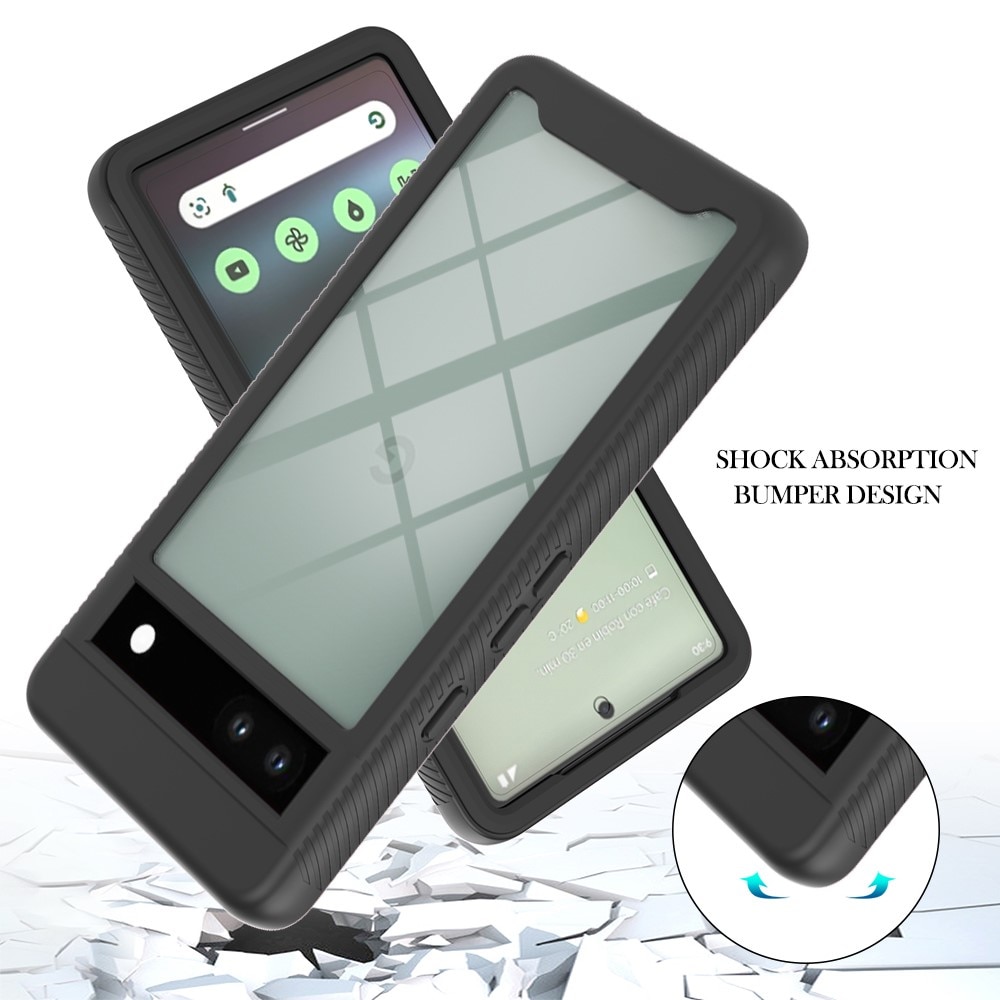 Full Cover Skal Google Pixel 7a Svart