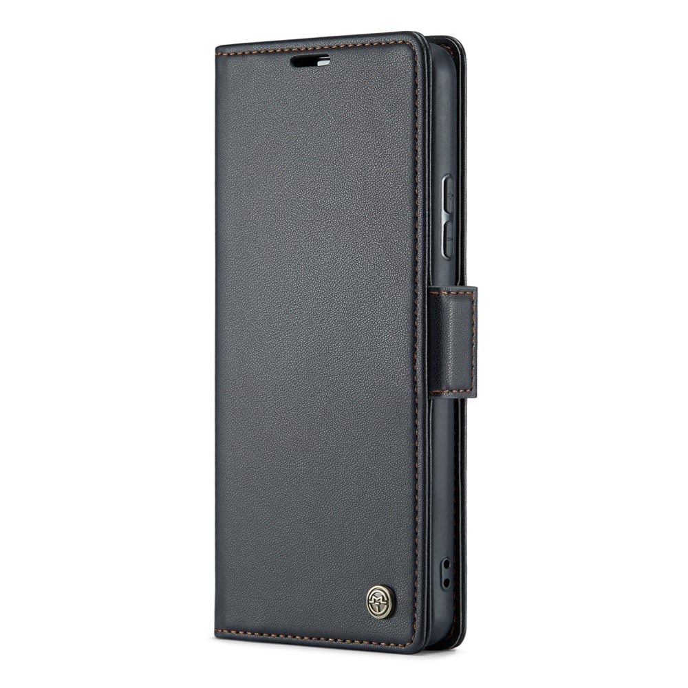 Slim Plånboksfodral RFID-skydd Samsung Galaxy A54 svart