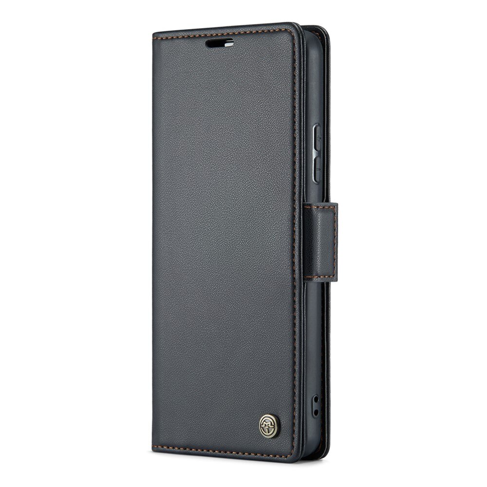 Slim Plånboksfodral RFID-skydd Samsung Galaxy A54 Svart