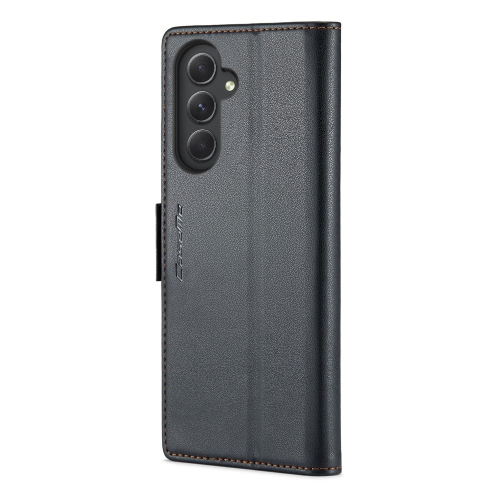 Slim Plånboksfodral RFID-skydd Samsung Galaxy A54 Svart