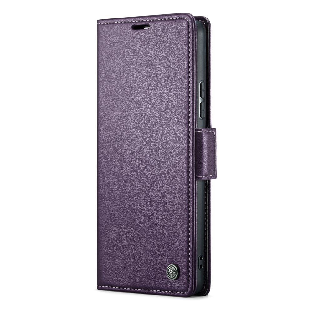 Slim Plånboksfodral RFID-skydd Samsung Galaxy A54 lila