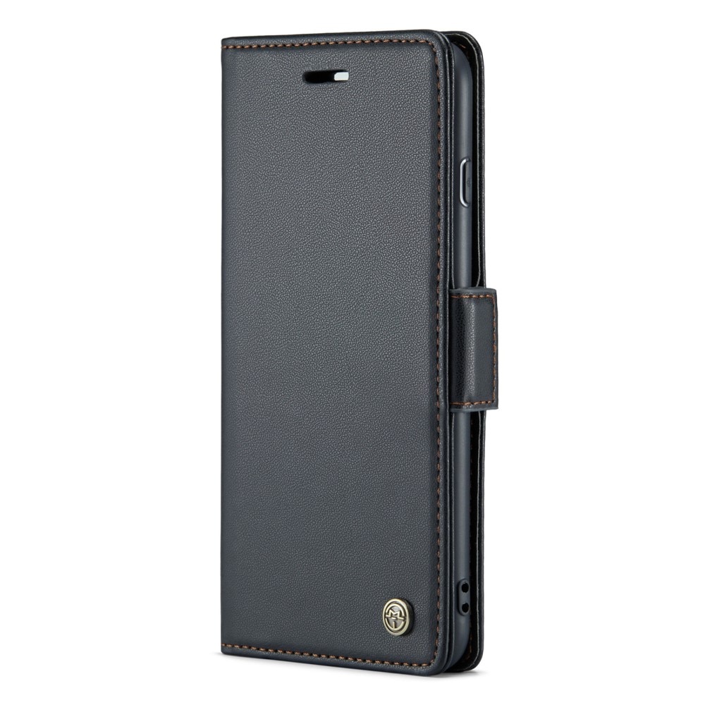 Slim Plånboksfodral RFID-skydd iPhone 7 Plus/8 Plus svart