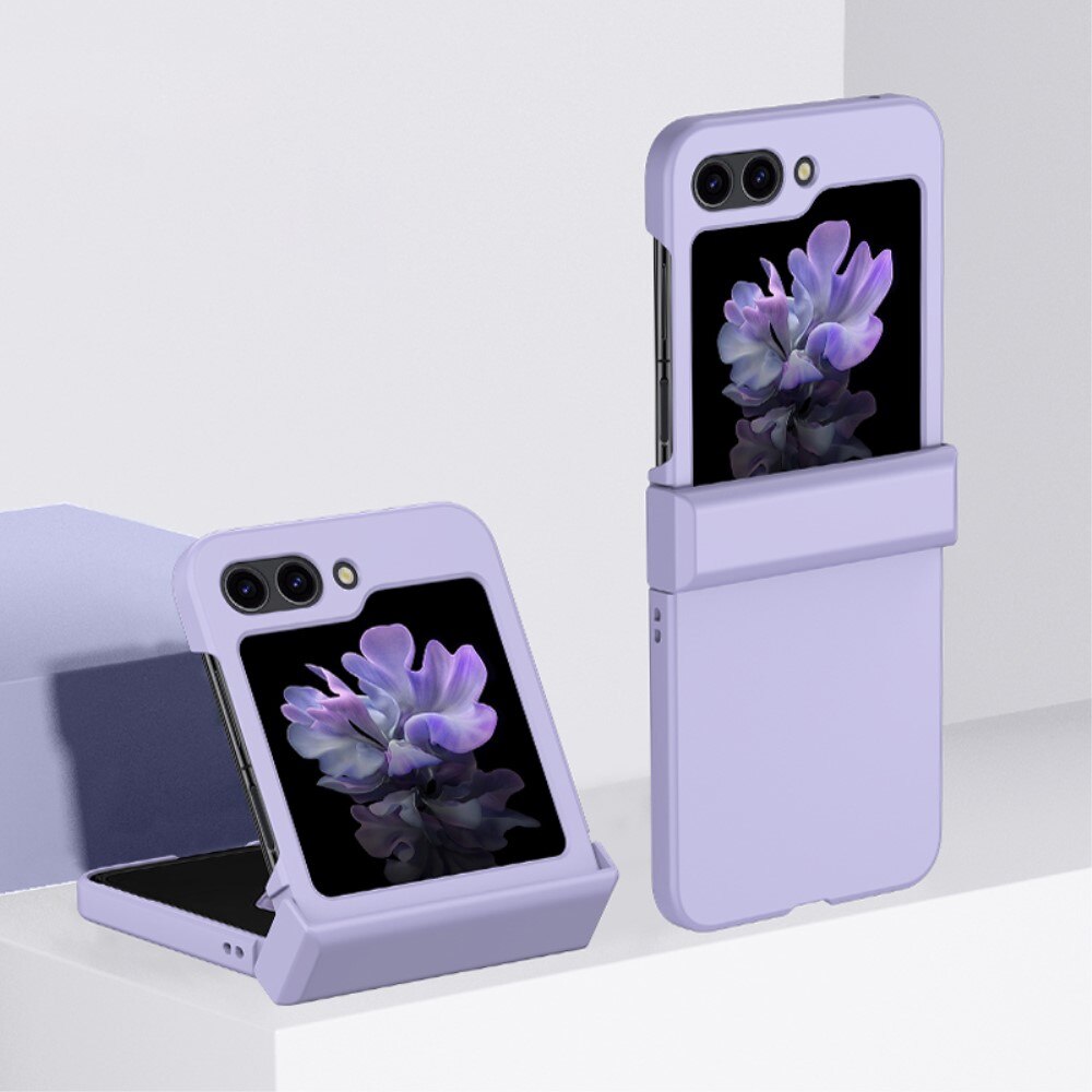 Hårdskal Gummerat Hinge Protection Samsung Galaxy Z Flip 5 lila