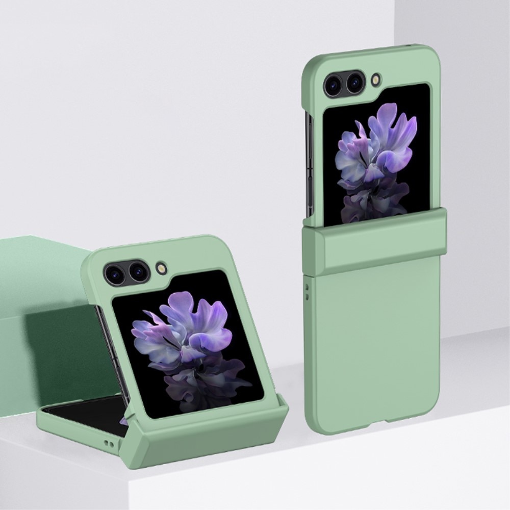 Hårdskal Gummerat Hinge Protection Samsung Galaxy Z Flip 5 ljusgrön