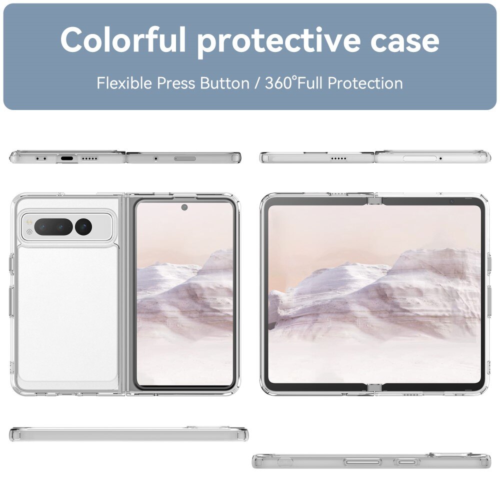 Crystal Hybrid Case Google Pixel Fold transparent