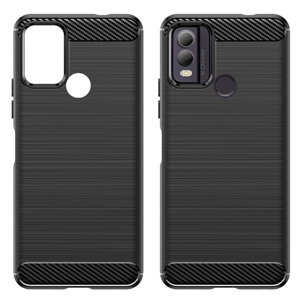  Nokia C22 Skal TPU Brushed Svart