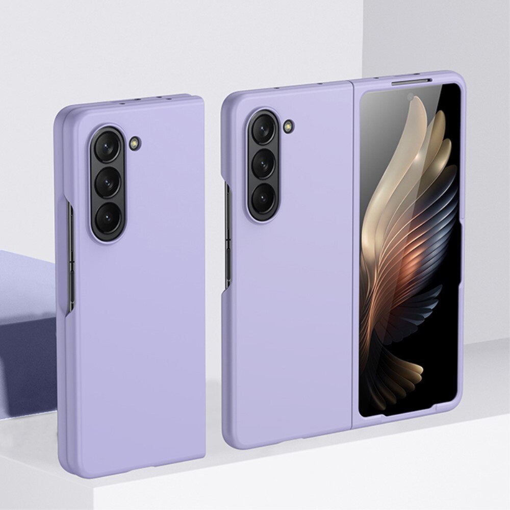 Hårdskal Gummerat Samsung Galaxy Z Fold 5 lila