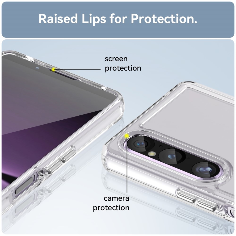 Crystal Hybrid Case Sony Xperia 1 V transparent
