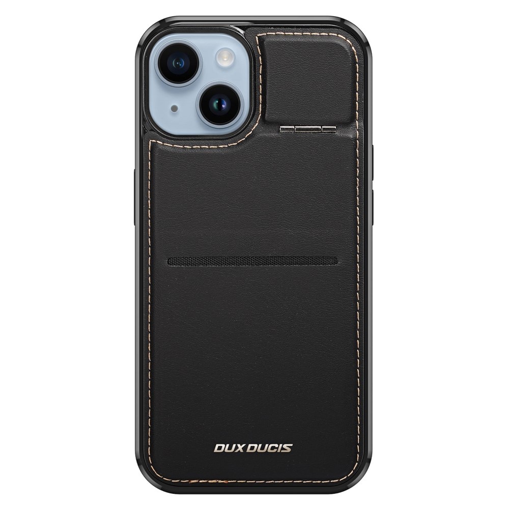 Rafi Series RFID MagSafe Wallet Stand Case iPhone 13 svart