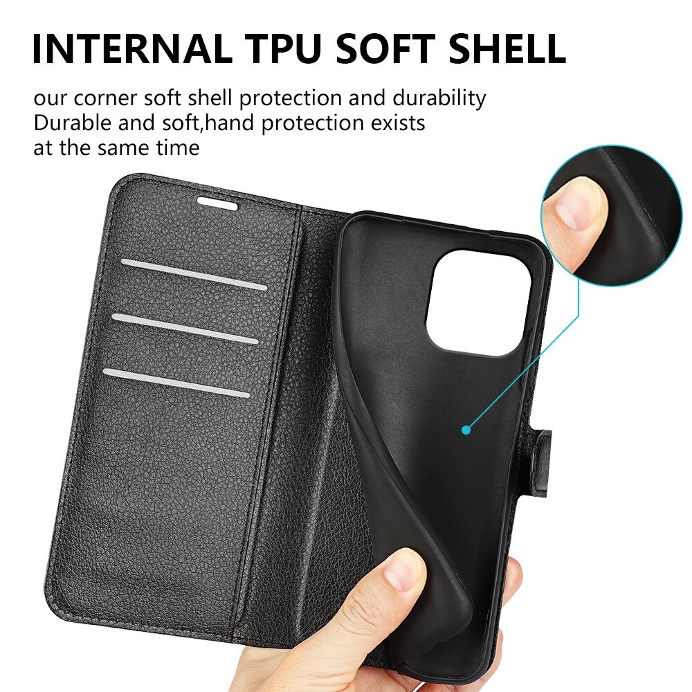 Mobilfodral iPhone 15 Pro Svart