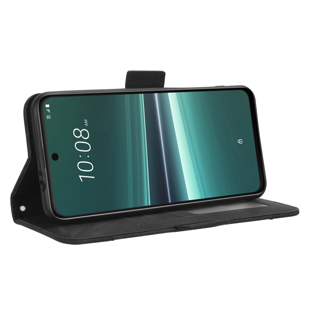 Multi Plånboksfodral HTC U23 Pro svart