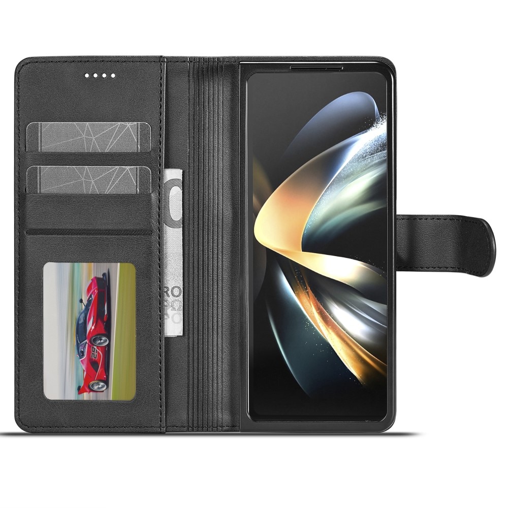 Plånboksfodral Samsung Galaxy Z Fold 5 svart