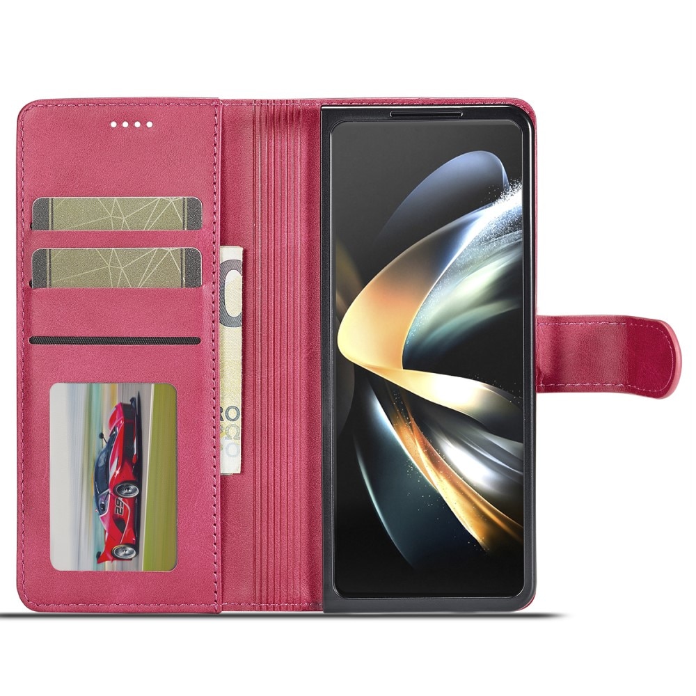 Plånboksfodral Samsung Galaxy Z Fold 5 rosa