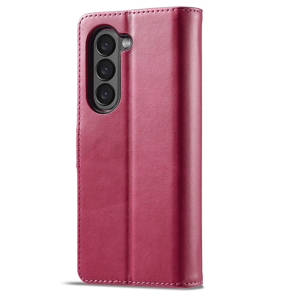 Plånboksfodral Samsung Galaxy Z Fold 5 rosa