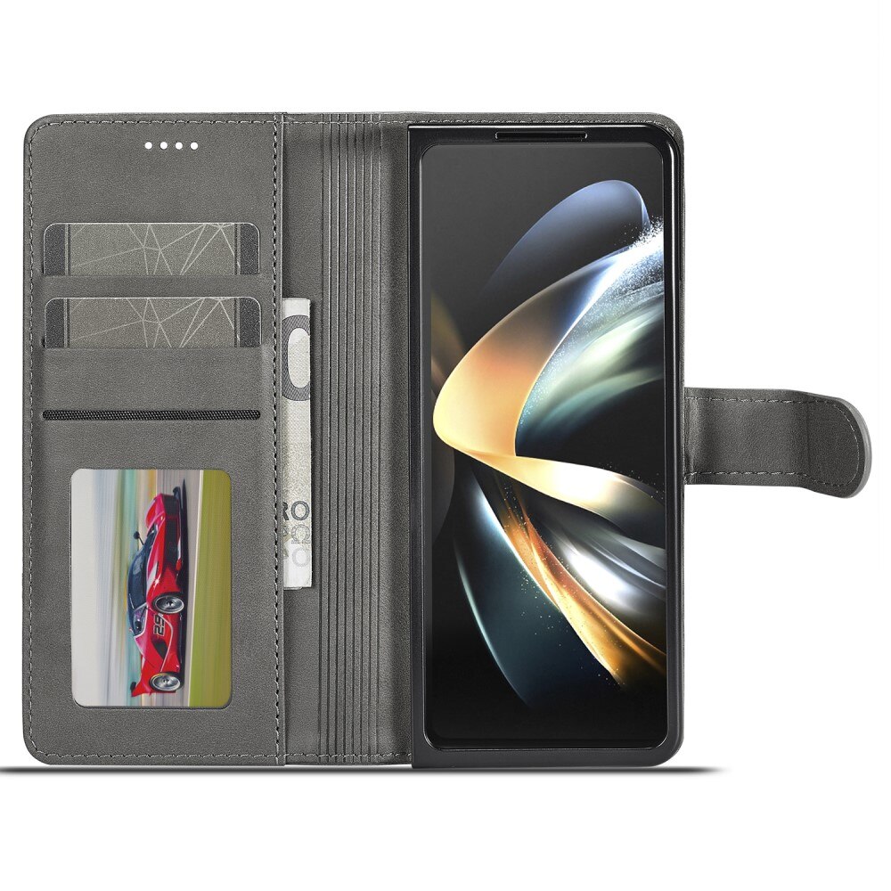 Plånboksfodral Samsung Galaxy Z Fold 5 grå