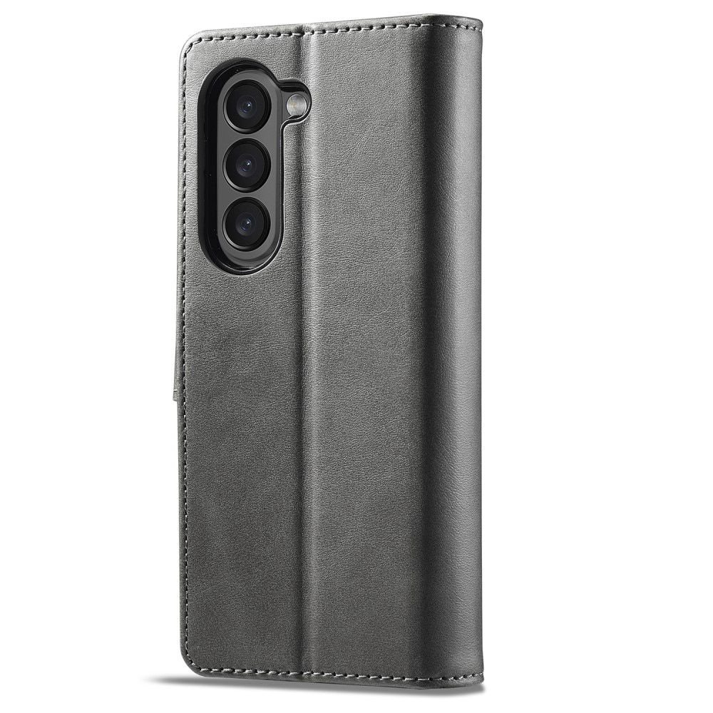 Plånboksfodral Samsung Galaxy Z Fold 5 grå