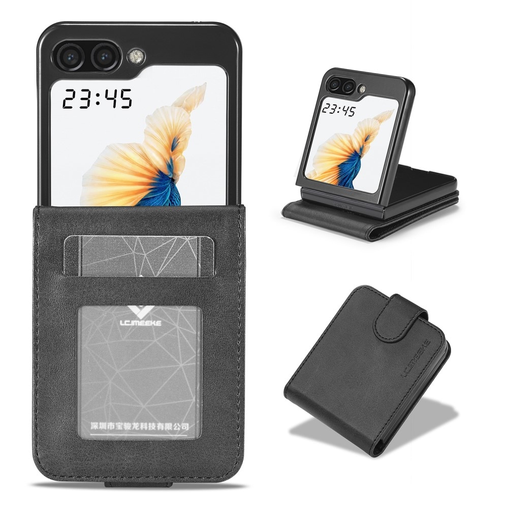 Plånboksfodral Samsung Galaxy Z Flip 5 svart