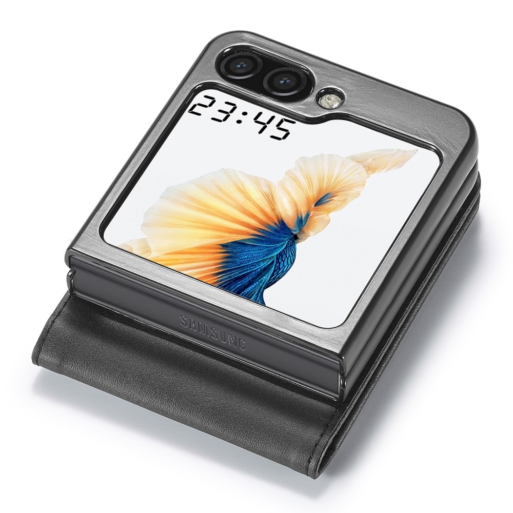 Plånboksfodral Samsung Galaxy Z Flip 5 svart