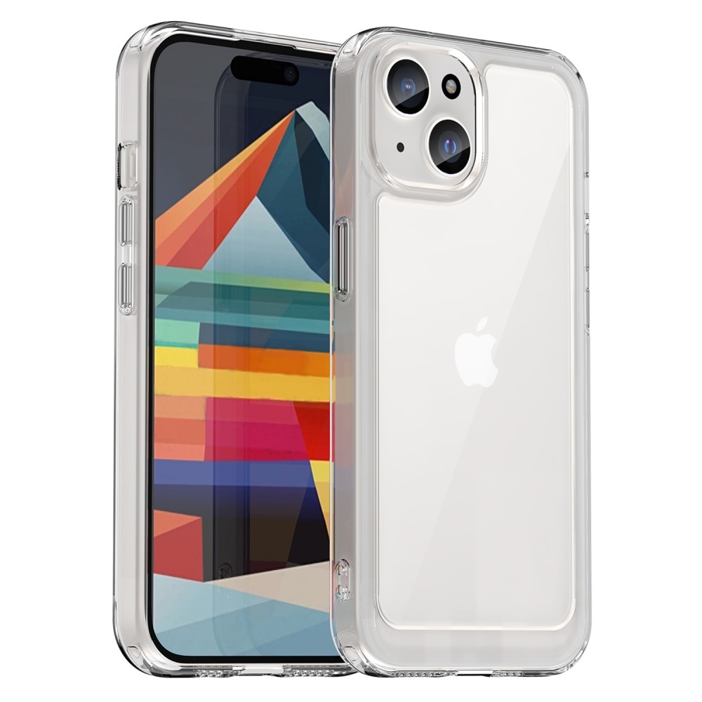 Crystal Hybrid Case iPhone 15 transparent