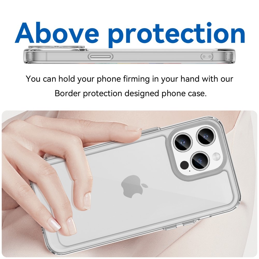 Crystal Hybrid Case iPhone 15 Pro transparent