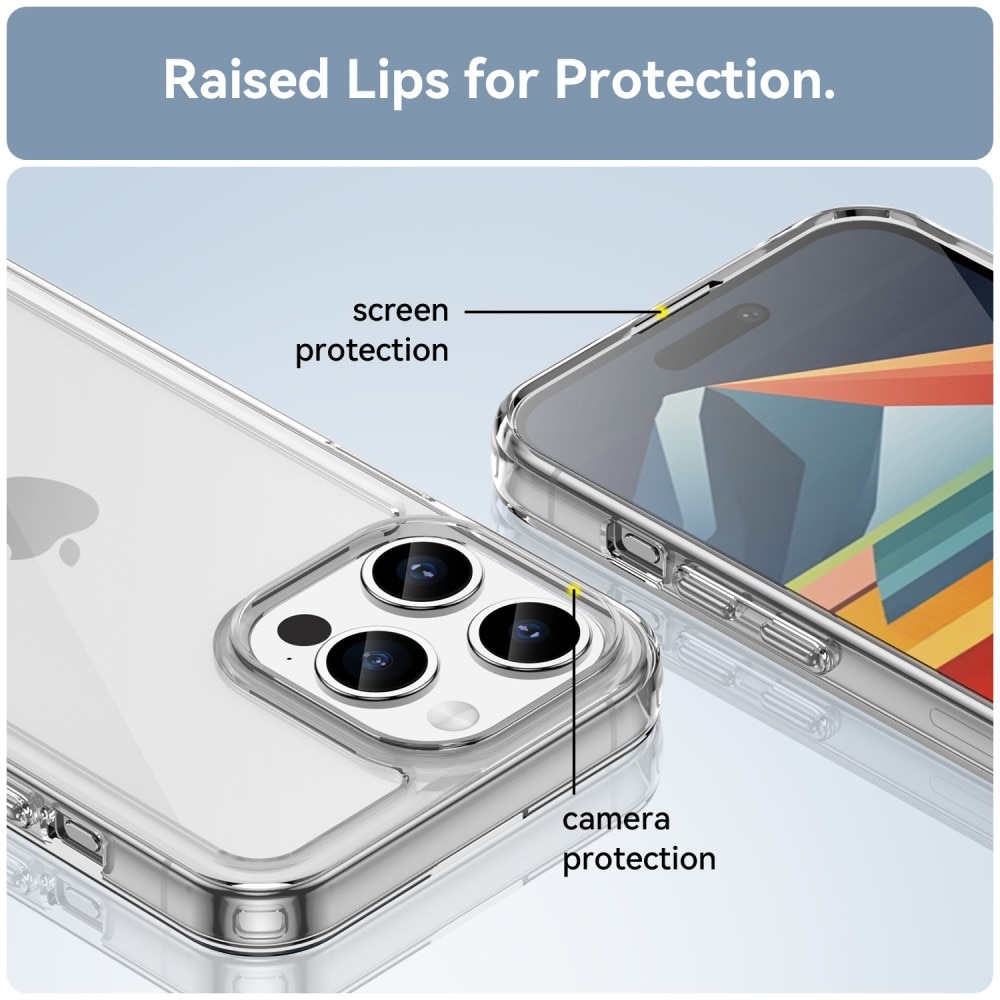 Crystal Hybrid Case iPhone 15 Pro transparent