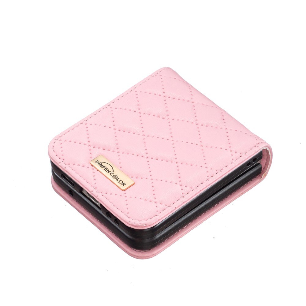 Fodral Samsung Galaxy Z Flip 5 Quilted rosa