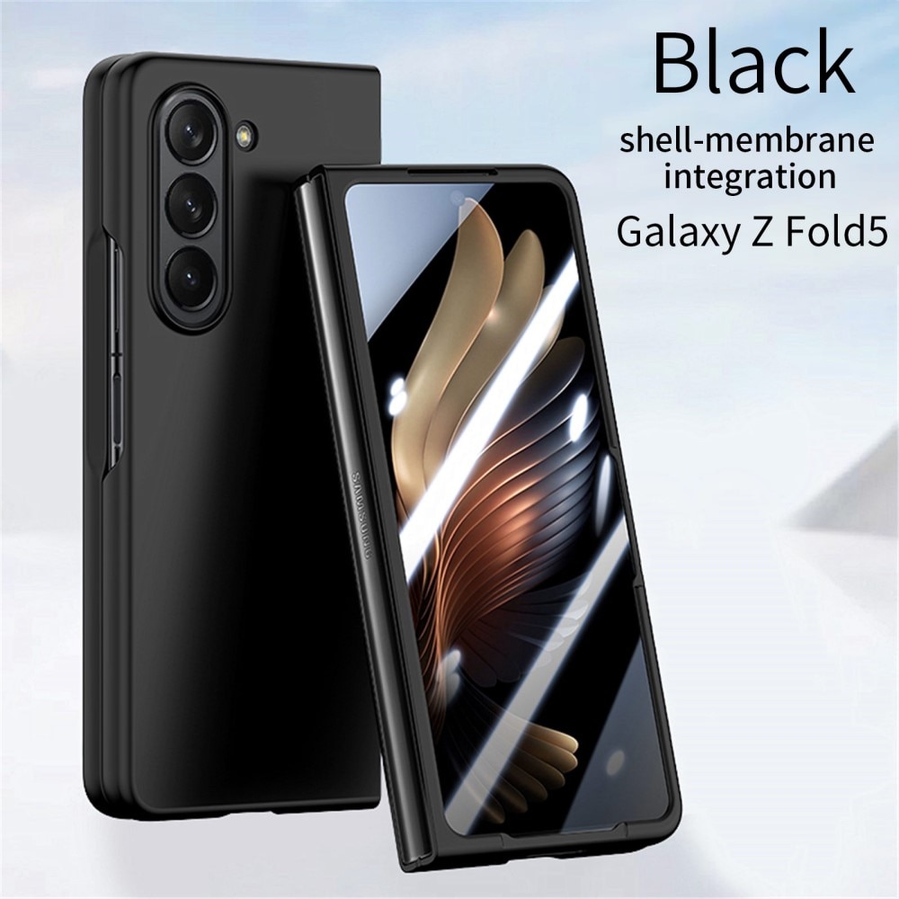 Hårdskal med inbyggt skärmskydd Samsung Galaxy Z Fold 5 svart