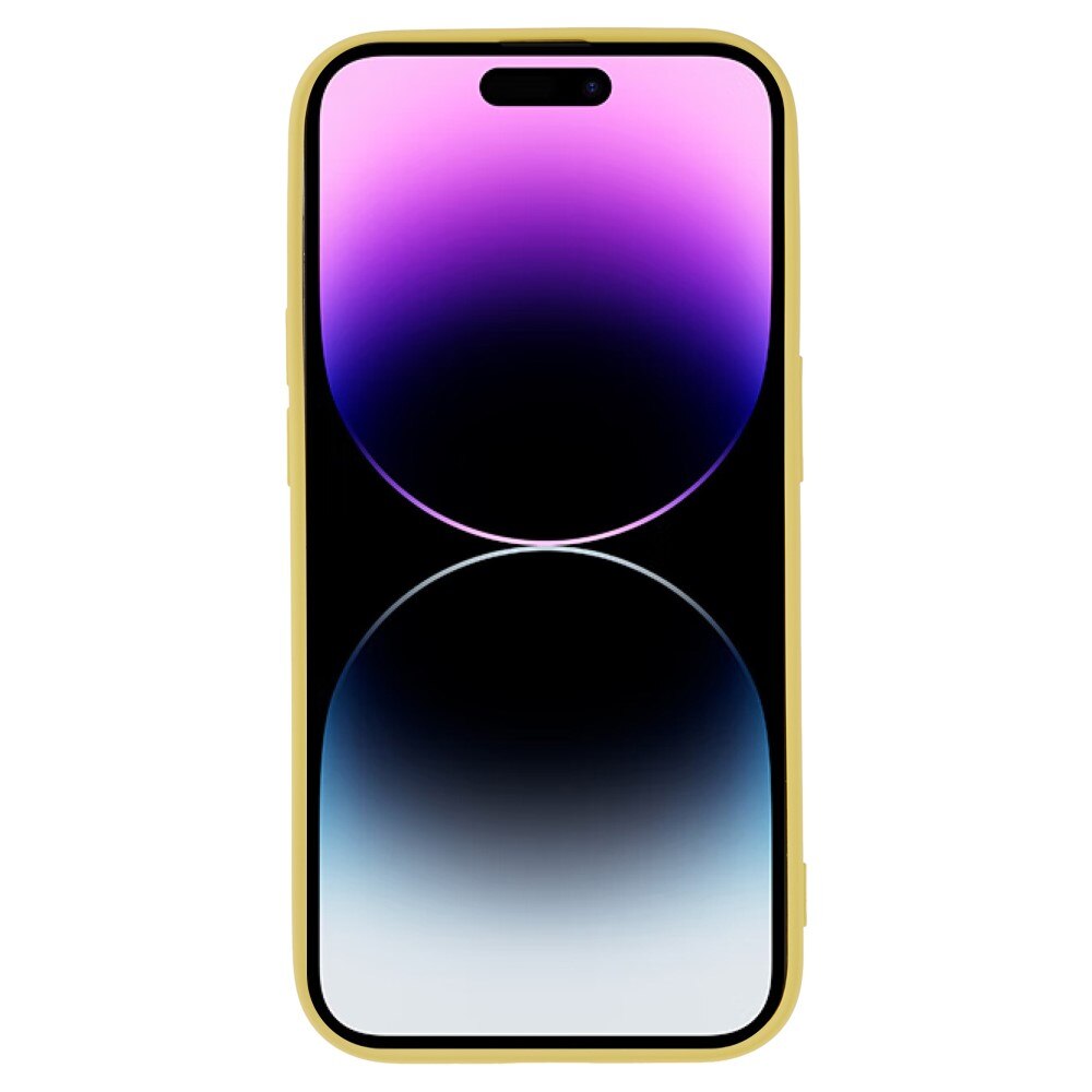 Stöttåligt Skal TPU iPhone 15 Pro Max Gul