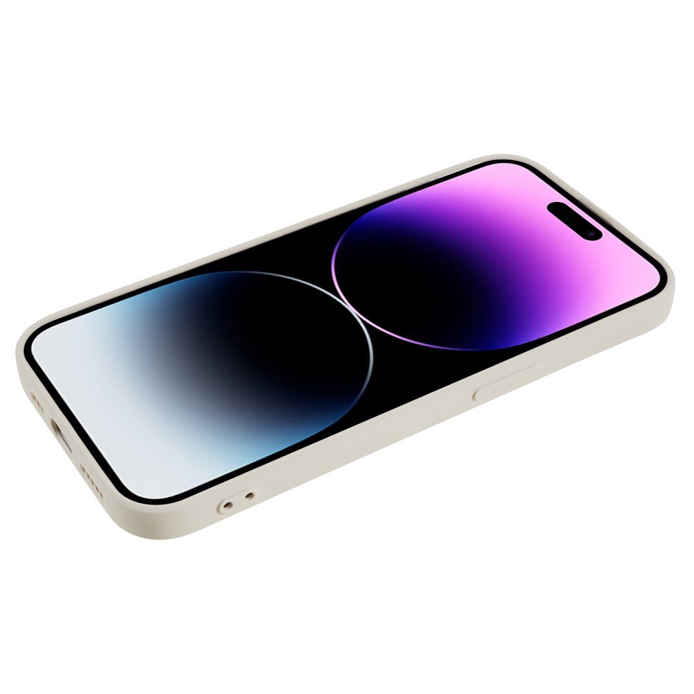 Stöttåligt Skal TPU iPhone 15 Pro Max Beige