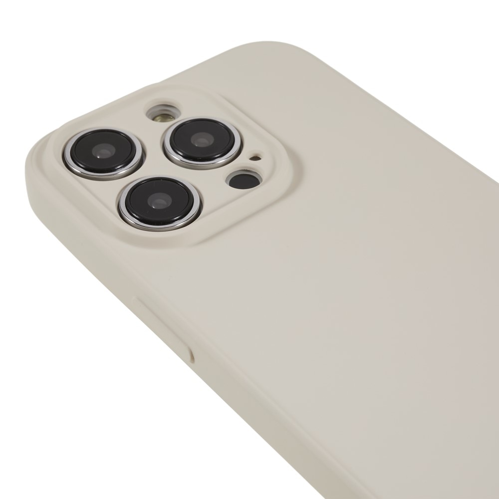 Stöttåligt Skal TPU iPhone 15 Pro Max beige