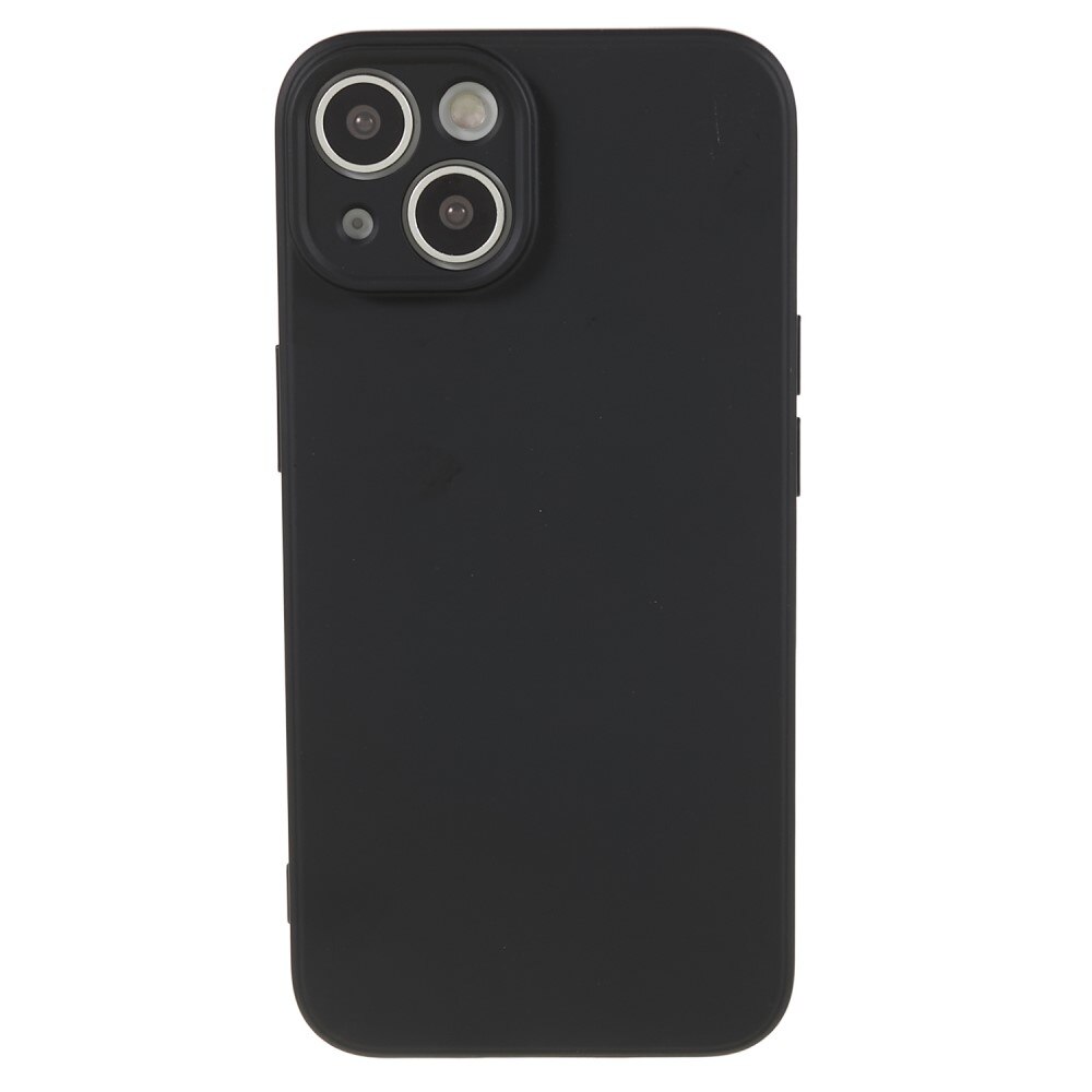 Stöttåligt Skal TPU iPhone 15 Plus Svart