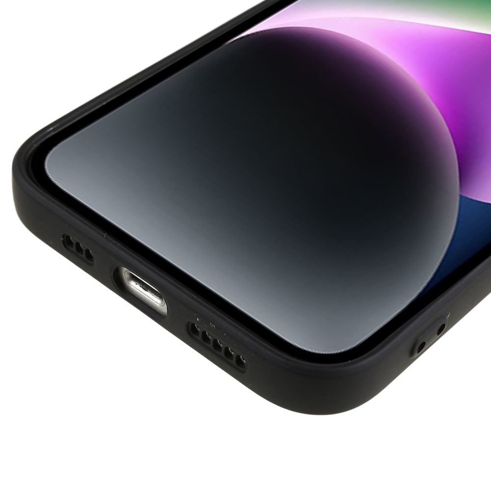 Stöttåligt Skal TPU iPhone 15 Plus Svart