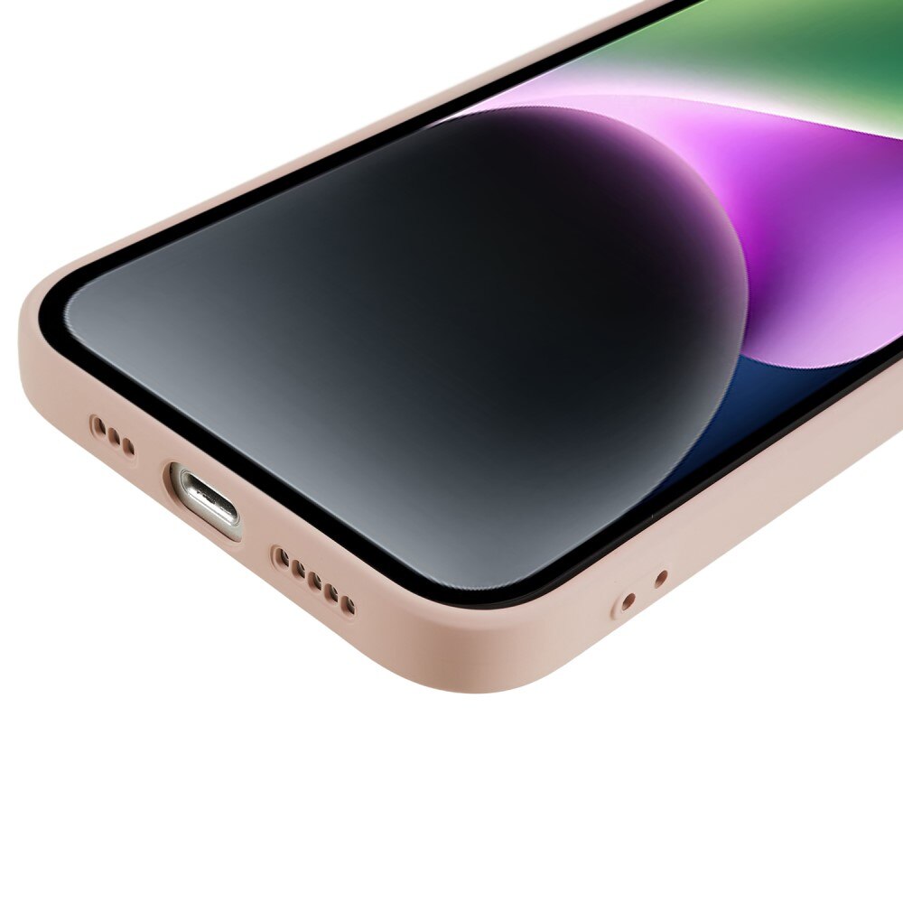Stöttåligt Skal TPU Apple iPhone 15 Plus Rosa