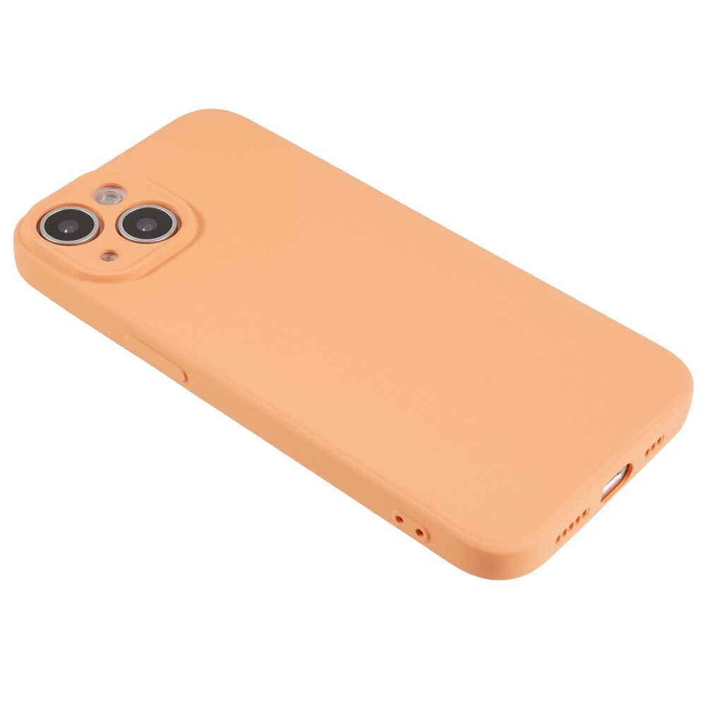 Stöttåligt Skal TPU iPhone 15 orange