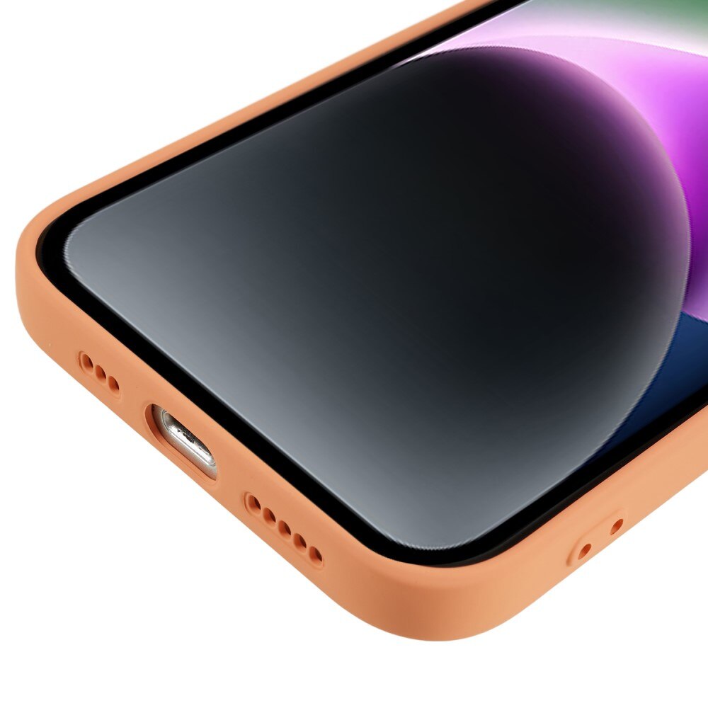 Stöttåligt Skal TPU iPhone 15 Orange