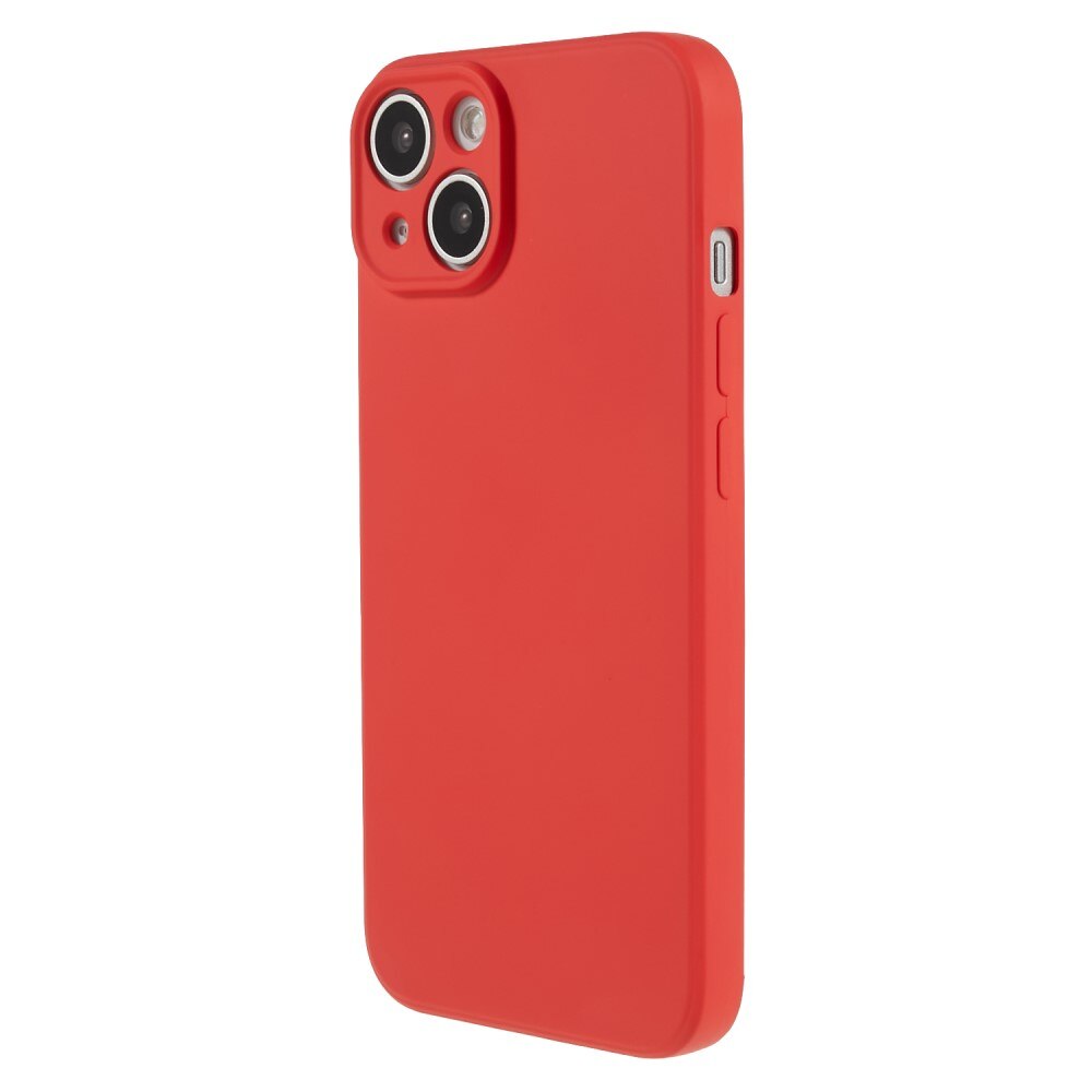 Stöttåligt Skal TPU iPhone 15 Röd