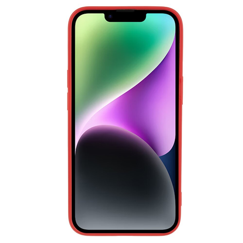 Stöttåligt Skal TPU iPhone 15 Röd