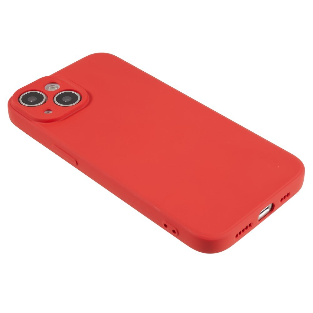 Stöttåligt Skal TPU iPhone 15 Röd