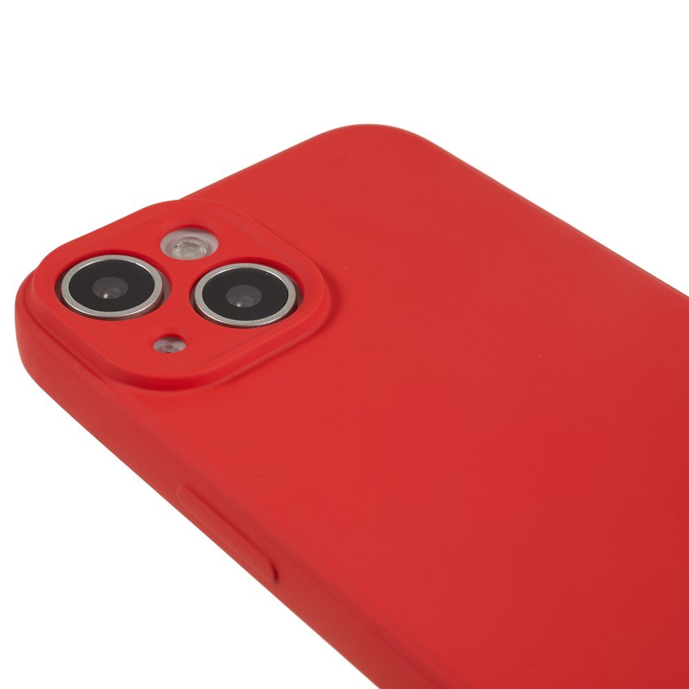 Stöttåligt Skal TPU iPhone 15 Röd