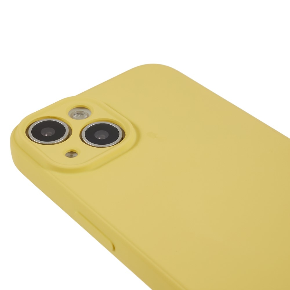 Stöttåligt Skal TPU iPhone 15 gul