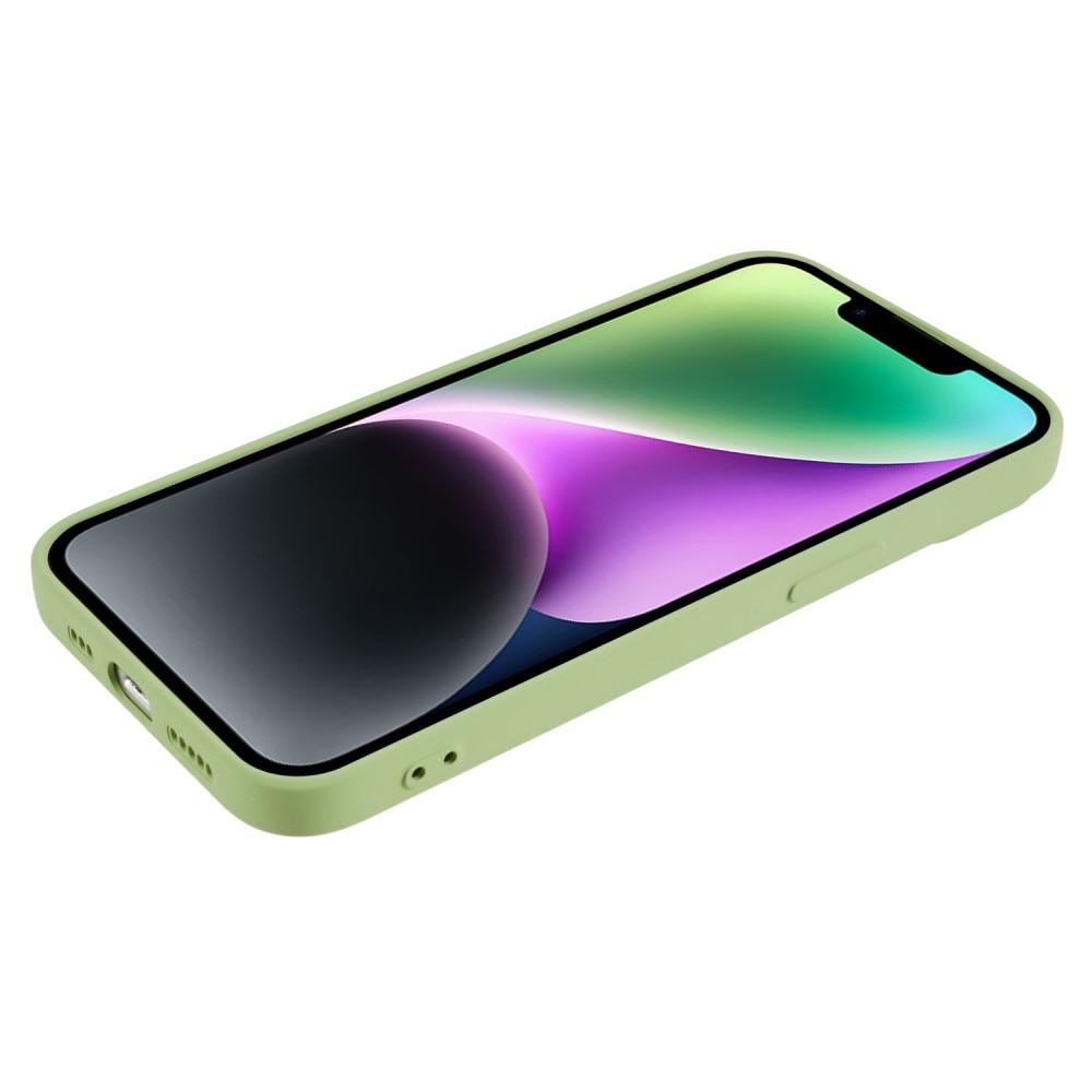 Stöttåligt Skal TPU iPhone 15 grön