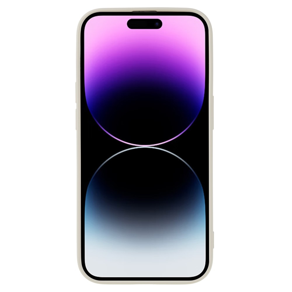 Stöttåligt Skal TPU iPhone 15 Pro Beige