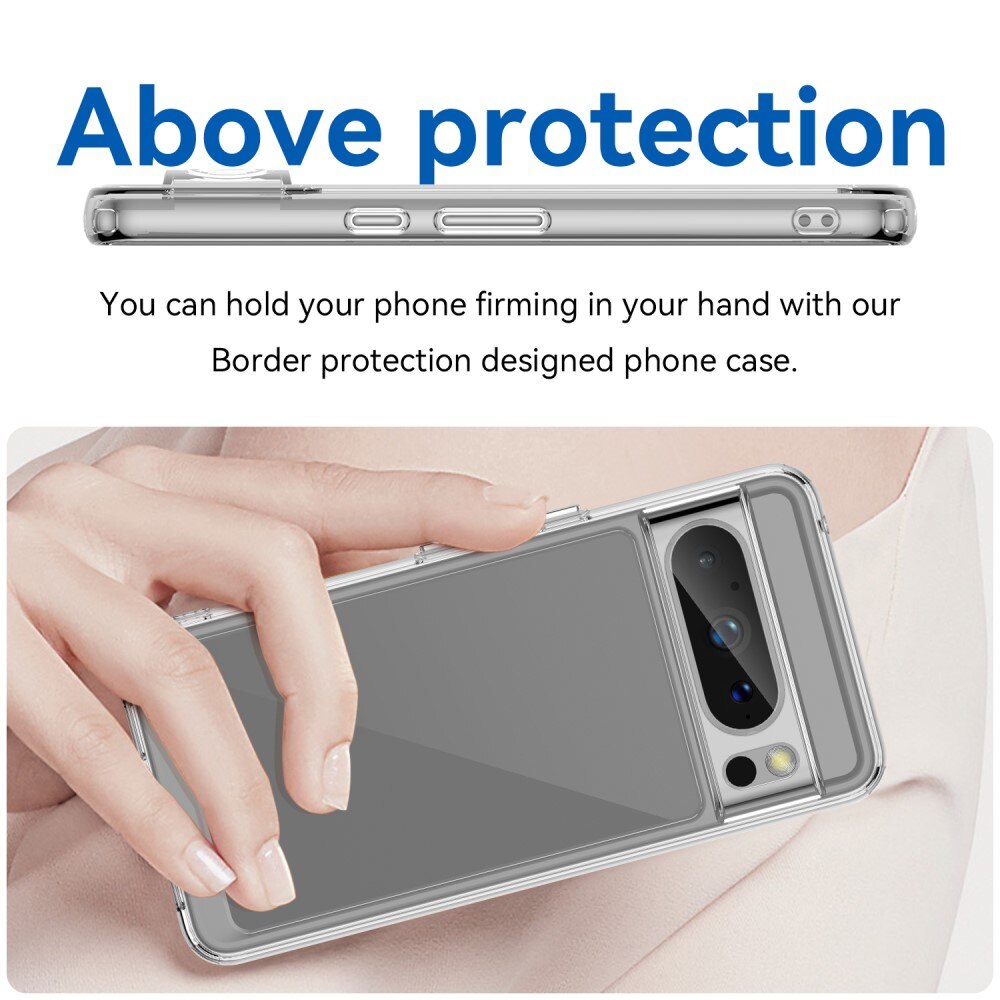 Hybridskal Google Pixel 8 Pro Genomskinlig
