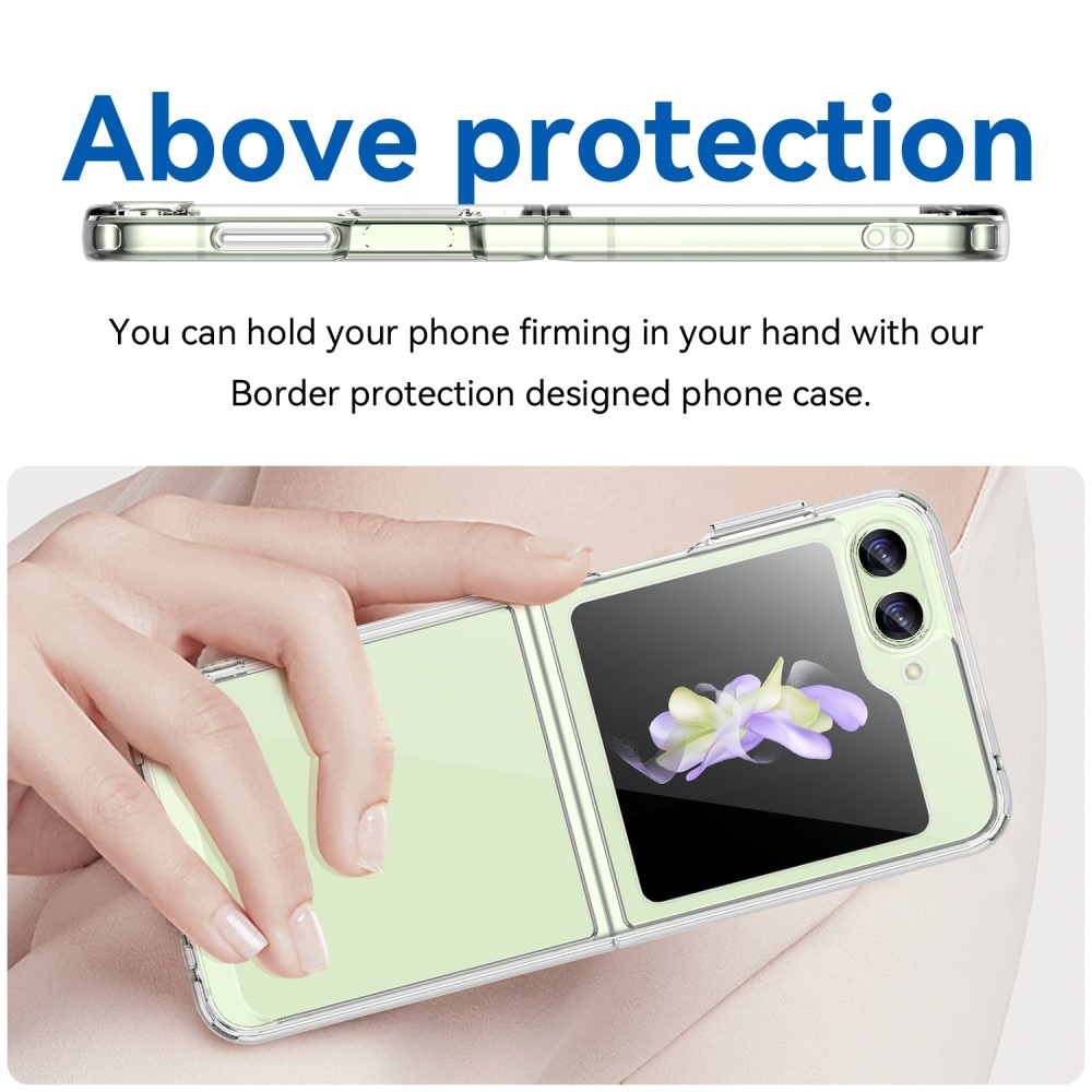 Crystal Hybrid Case Samsung Galaxy Z Flip 5 transparent