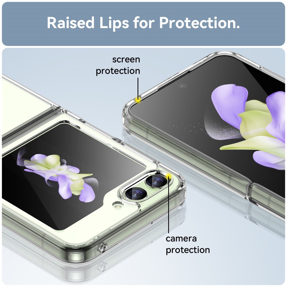 Hybridskal Samsung Galaxy Z Flip 5 Genomskinlig